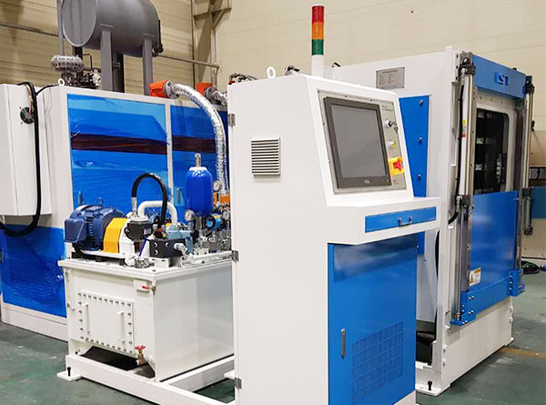 Vacuum hot press