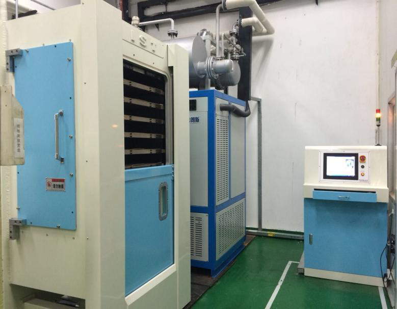 Vacuum hot press